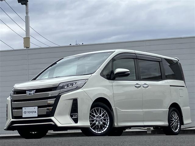 ノア ハイブリッドＳｉ　ダブルバイビーＩＩ　Ｂカメラ　横滑り防止装置　記録簿有　ＬＥＤ　エアロ　地デジ　ドラレコ　ミュージックプレイヤー接続可　１オーナー　オートクルーズ　ＤＶＤ再生可　メモリナビ　エアバッグ　ＥＴＣ　ナビ＆ＴＶ　３列シート（2枚目）