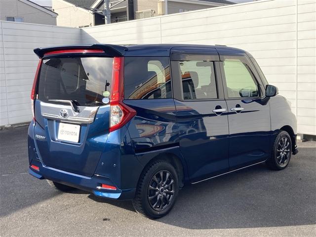 ルーミー カスタムＧ－Ｔ　助手席エアバック　両側オートスライドドア　スマートキープッシュスタート　ＬＥＤライト　１オーナー　横滑り防止機能　クルコン　点検記録簿　ＥＴＣ付　アルミホイール　キーレス　ＤＶＤ　ドラレコ　ナビ＆ＴＶ（9枚目）