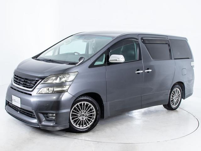 ヴェルファイア ２．４Ｚ　プラチナセレクションＩＩ　（禁煙車）（点検記録簿８枚）（特別仕様車）（黒革調シートカバー）後席モニター／両側電動スライドドア／パワーバックドア／クルーズコントロール／社外１７インチホイール／クリアランスソナー／バックカメラ（12枚目）