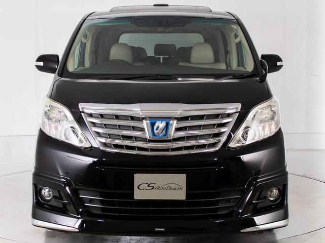 アルファードハイブリッド Ｇ　Ｌパッケージ　（禁煙車）（プレミアムサウンド）（モデリスタフルエアロ）（サンルーフ）ベージュ本革／エグゼクティブシート／両側自動ドア／パワーバックドア／バックカメラ／ビルトインＥＴＣ／クルーズコントロール／（12枚目）