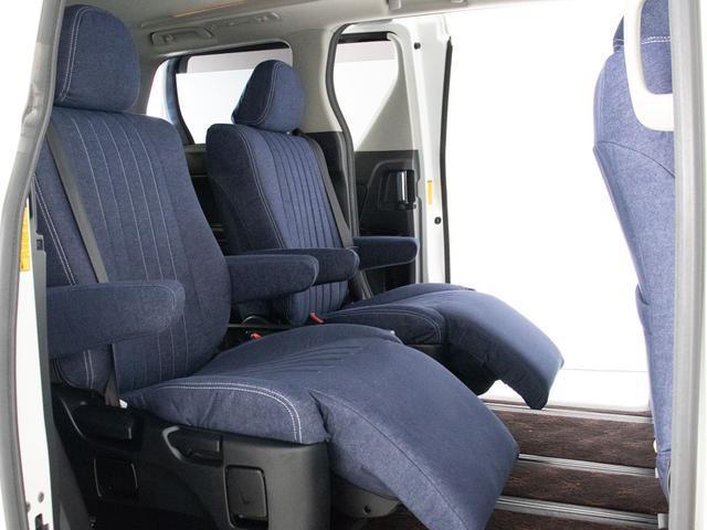 アルファード ２４０Ｓ　タイプゴールド　（禁煙車）（特注デニムシートカバー）（サンルーフ）（後席モニター）両側自動ドア／パワーバックドア／純正ＨＤＤナビ／バックカメラ／Ｂｌｕ－ｒａｙ再生／クルーズコントロール／（25枚目）
