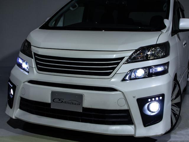 ヴェルファイア ２．４Ｚ　ゴールデンアイズＩＩ　（禁煙）（社外エアロ＆２０インチアルミ＆ダウンサス）（サンルーフ）（アルパインＢＩＧ－Ｘ１０型ナビ）後席モニター／両側自動ドア／パワーバックドア／バックカメラ／クルーズコントロール／クリアランスソナー（11枚目）