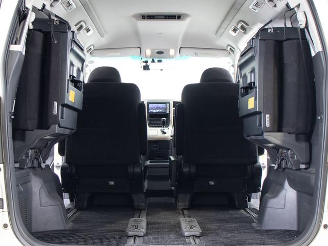 ヴェルファイア ２．４ＺプラチナセレクションＩＩタイプゴルドＩＩ　（禁煙車）（点検記録簿有り）（後席モニター）（両側自動ドア）パワーバックドア／専用アルカンターラシート／純正ＨＤＤナビ／バックカメラ／クルーズコントロール／クリアランスソナー／ビルトインＥＴＣ／（26枚目）
