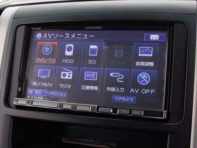 ヴェルファイア ２．４Ｚ　プラチナムセレクション　（ワンオーナー車）（点検記録簿１２枚）（アルパインＢＩＧ－Ｘナビ）（後席モニター）黒革調シートカバー／両側自動ドア／パワーバックドア／バックカメラ／コンビハンドル／クリアランスソナー／車高調／（6枚目）