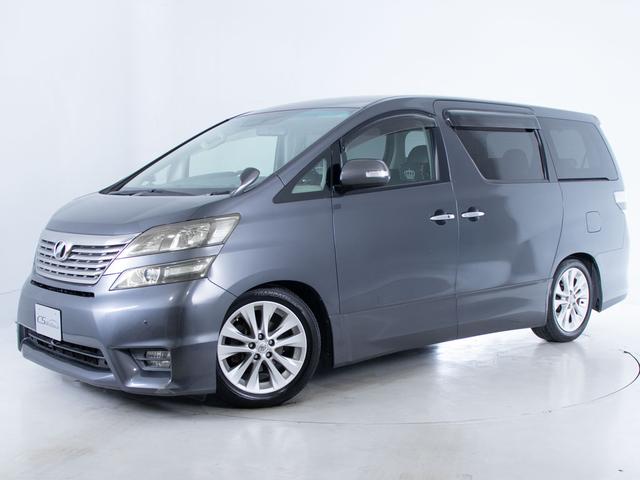 ヴェルファイア ２．４Ｚ　プラチナムセレクション　（ワンオーナー車）（点検記録簿１２枚）（アルパインＢＩＧ－Ｘナビ）（後席モニター）黒革調シートカバー／両側自動ドア／パワーバックドア／バックカメラ／コンビハンドル／クリアランスソナー／車高調／（9枚目）