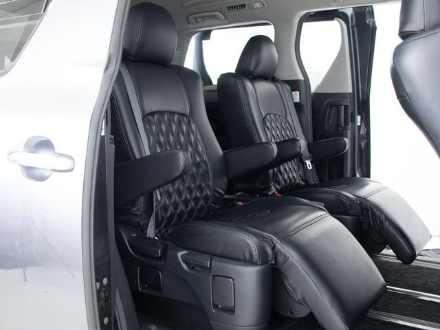 ヴェルファイア ２．４Ｚ　プラチナムセレクション　（ワンオーナー車）（点検記録簿１２枚）（アルパインＢＩＧ－Ｘナビ）（後席モニター）黒革調シートカバー／両側自動ドア／パワーバックドア／バックカメラ／コンビハンドル／クリアランスソナー／車高調／（24枚目）