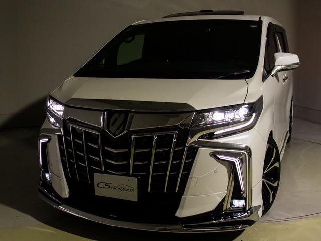 アルファード ３．５エグゼクティブラウンジＳ　（禁煙車）（４ＷＤ）（モデリスタフルエアロ＆２０インチアルミ）（サンルーフ）パーキングアシスト／冷暖房黒本革／ＪＢＬサウンド／全方位カメラ／後席モニター／トヨタセーフティセンス／踏み間違え防止装置／（13枚目）