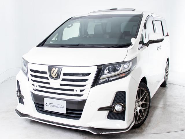 アルファード ２．５Ｓ　Ａパッケージ　タイプブラック　（禁煙車）（シルクブレイズエアロ）（社外１９インチアルミ）（サンルーフ）アルパインＢＩＧ－Ｘ１１型ナビ／後席モニター／前車追従レーダークルーズ／衝突被害軽減ブレーキ／踏み間違い防止装置／両側自動ドア／（15枚目）