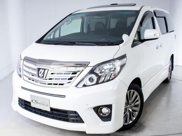 アルファード ２４０Ｓ　タイプゴールド　（ツインサンルーフ）（特別仕様車）（ハーフレザーシート）（後席モニター）ＡＬＰＩＮＥ製ＨＤＤナビゲーション／クルーズコントロール／クリアランスソナー／パワーバックドア／バックカメラ／Ｂｌｕｅｔｏｏｔｈ（8枚目）