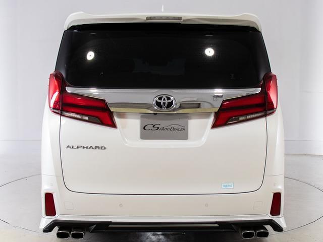アルファード 2.5S Cパッケージ (禁煙・ワンオーナー車)(サンルーフ)(モデリスタフルエアロ)(冷暖房黒革)エグゼクティブシート/ナビ機能付ディスプレイオーディオ/後席モニター/トヨタセーフティセンス/踏み間違い防止装置/BSM/(17枚目)