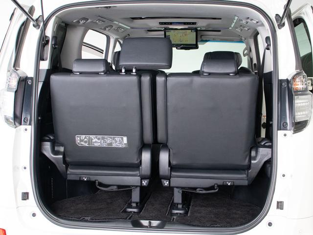 ヴェルファイア 2.5Z Gエディション (サンルーフ)(モデリスタフルエアロ)(黒本革)(アルパインBIG-X10型ナビ)後席モニター/前車追従レーダークルーズ/衝突被害軽減ブレーキ/踏み間違い防止装置/AC100V電源/両側自動ドア(28枚目)