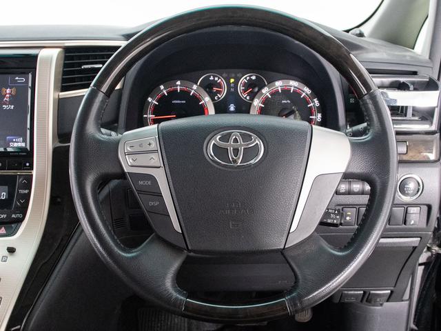 アルファード 240S タイプゴールドII (禁煙車)(点検記録簿11枚)(アルパインBIG-X9型ナビ)(後席モニター)両側自動ドア/パワーバックドア/特別仕様車/専用黒ハーフレザーシート/バックカメラ/AC100V電源/クルーズコントロール(38枚目)