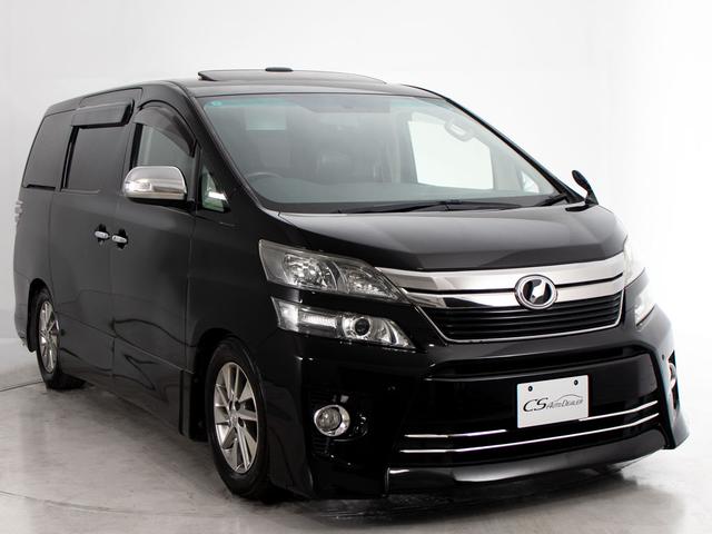 ヴェルファイア 2.4Z (ツインサンルーフ)(カスタムテールランプ)(ダウンサス)(後席モニタ)レオニス19インチホイール/アルパインナビ/両側自動ドア/黒革調シートカバー/バックカメラ/クリアランスソナー/ビルトインETC(10枚目)