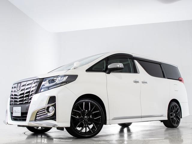 アルファード ２．５Ｓ　（禁煙車）（ツインサンルーフ）（ＬＥＤフロントガーニッシュ）（社外２０インチアルミ）純正９型ナビ／後席モニター／両側自動ドア／ハーフレザー調シートカバー／ＡＣ１００Ｖ電源／クリアランスソナー／（11枚目）