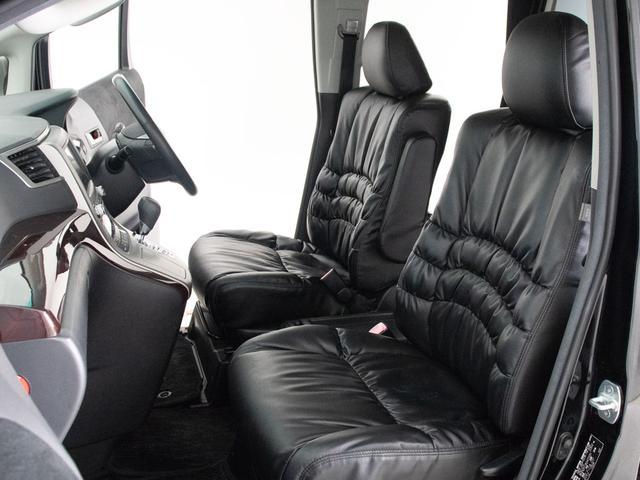 ヴェルファイア 2.4Z (禁煙車)(モデリスタエアロ)(社外20インチアルミ)(プレミアムサウンド)後席モニター/黒革調シートカバー/両側自動ドア/バックカメラ/クリアランスソナー/AC100V電源/Bluetooth接続/(24枚目)