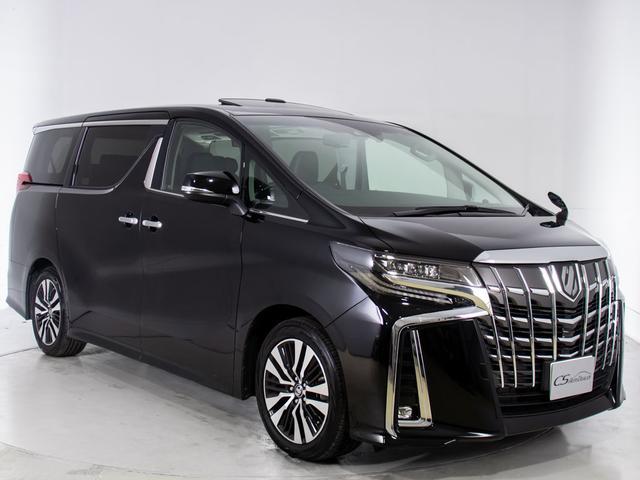 アルファード 2.5S Cパッケージ (禁煙&ワンオーナー車)(ツインサンルーフ)(トヨタセーフティセンス)(黒合皮シート)後席モニター/エグゼクティブシート/両側電動スライドドア/パワーバックドア/AC100V電源/3眼LEDライト(12枚目)