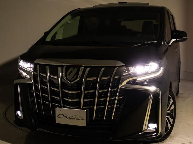 アルファード 2.5S Cパッケージ (禁煙&ワンオーナー車)(ツインサンルーフ)(トヨタセーフティセンス)(黒合皮シート)後席モニター/エグゼクティブシート/両側電動スライドドア/パワーバックドア/AC100V電源/3眼LEDライト(13枚目)