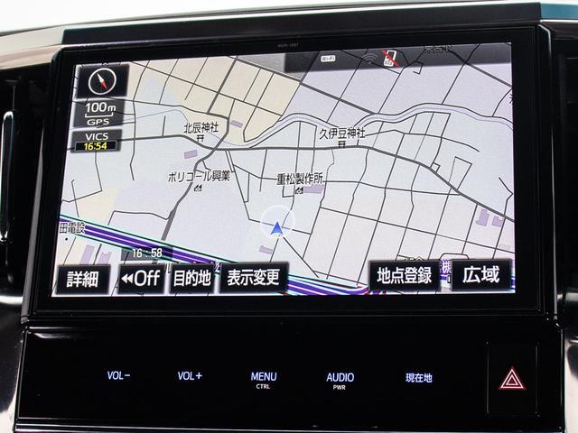 ヴェルファイア ２．５Ｚ　Ａエディション　ゴールデンアイズ　（禁煙車）（点検記録簿８枚）（純正１０型ナビ）（後席モニター）両側自動ドア／パワーバックドア／前車追従レーダークルーズ／衝突被害軽減ブレーキ／踏み間違い防止装置／専用黒ハーフレザーシート／バックカメラ（30枚目）