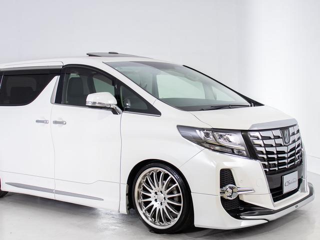アルファード 2.5S Cパッケージ (禁煙)(カールソン21インチアルミ)(車高調)(モデリスタフルエアロ)サンルーフ/黒本革/JBLサウンド/全方位カメラ/後席モニター/前車追従レーダークルーズ/衝突被害軽減ブレーキ/AC100V電源(13枚目)