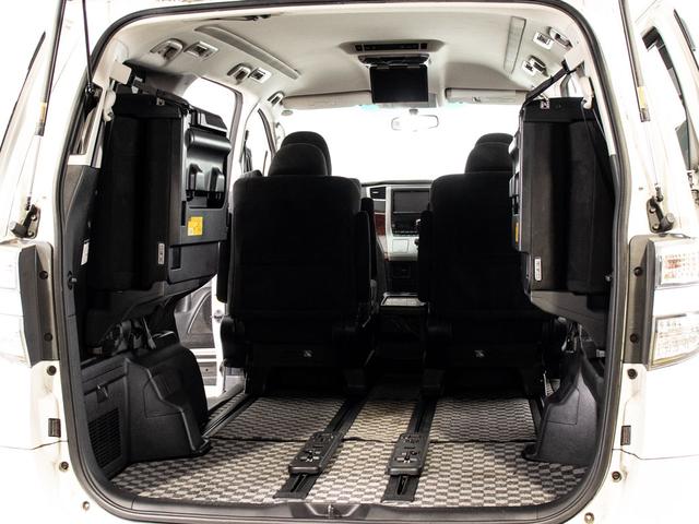 ヴェルファイア ２．４Ｚ　プラチナセレクションＩＩ　（点検記録簿６枚）（ＴＲＤエアロ）（アルパインＢＩＧ－Ｘナビ）（後席モニター）両側自動ドア／パワーバックドア／バックカメラ／専用アルカンターラシート／ビルトインＥＴＣ／コンビハンドル／クリアランスソナ（27枚目）