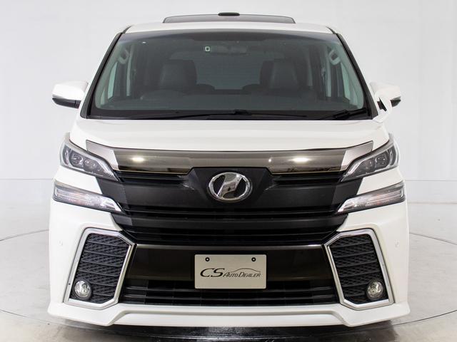 ヴェルファイア ２．５Ｚ　（サンルーフ）（社外２０インチアルミ＆ダウンサス）（アルパインＢＩＧ－Ｘ１０型ナビ）（後席モニター）黒革調シートカバー／両側自動ドア／バックカメラ／クルーズコントロール／クリアランスソナー／（15枚目）