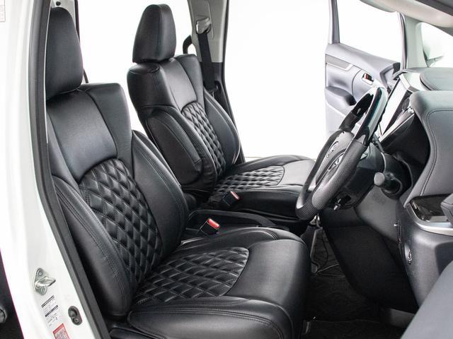 ヴェルファイア ２．５Ｚ　（サンルーフ）（社外２０インチアルミ＆ダウンサス）（アルパインＢＩＧ－Ｘ１０型ナビ）（後席モニター）黒革調シートカバー／両側自動ドア／バックカメラ／クルーズコントロール／クリアランスソナー／（23枚目）