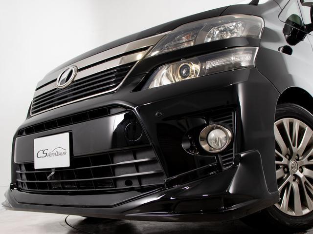 ヴェルファイア ２．４Ｚ　ゴールデンアイズ　（禁煙車）（エアロカスタム）（サンルーフ）（後席モニター）両側自動ドア／パワーバックドア／純正ＨＤＤナビ／フロント＆バックカメラ／クルーズコントロール／クリアランスソナー／コンビハンドル／（11枚目）