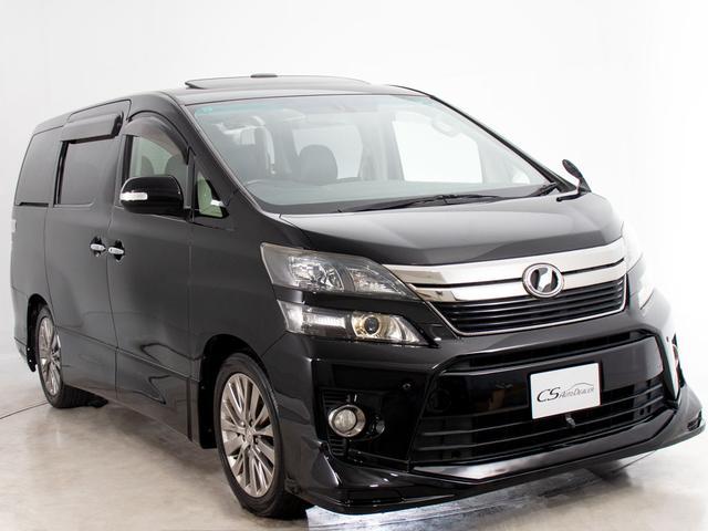ヴェルファイア ２．４Ｚ　ゴールデンアイズ　（禁煙車）（エアロカスタム）（サンルーフ）（後席モニター）両側自動ドア／パワーバックドア／純正ＨＤＤナビ／フロント＆バックカメラ／クルーズコントロール／クリアランスソナー／コンビハンドル／（14枚目）