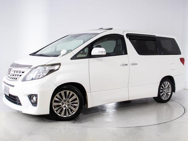 アルファード ２４０Ｓ　タイプゴールドＩＩ　（禁煙車）（ツインサンルーフ）（特別仕様車）（後席モニター）専用ハーフレザーシート／両側電動スライドドア／パワーバックドア／ＡＣ１００Ｖ電源／クルーズコントロール／クリアランスソナー／フルセグＴＶ（11枚目）