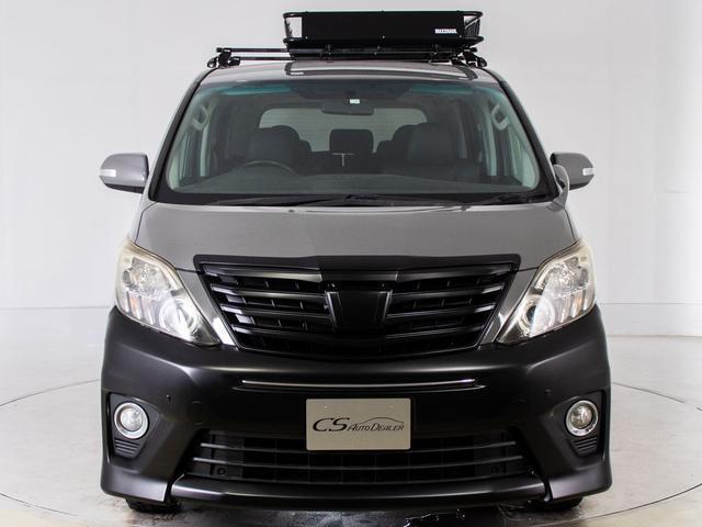 アルファード ２４０Ｓ　（禁煙車）（新品１６インチアルミ＆ブロックタイヤ）（新品ルーフキャリア）（新品シートカバー）両側自動ドア／純正ＨＤＤナビ／後席モニター／バックカメラ／ビルトインＥＴＣ／クリアランスソナー／（14枚目）