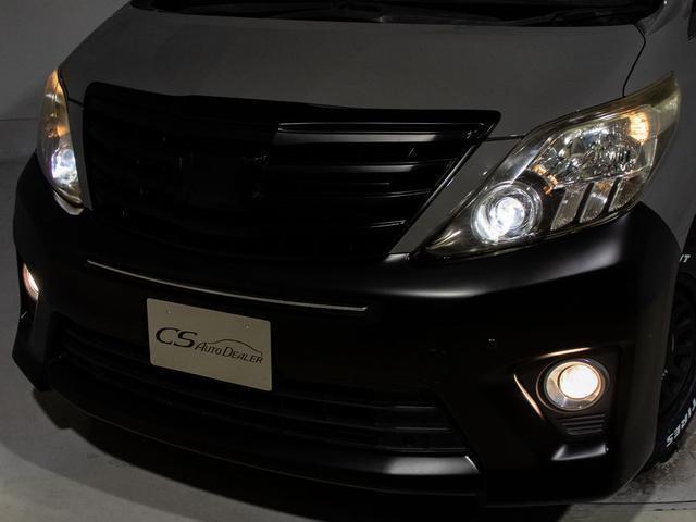 アルファード ２４０Ｓ　（禁煙車）（新品１６インチアルミ＆ブロックタイヤ）（新品ルーフキャリア）（新品シートカバー）両側自動ドア／純正ＨＤＤナビ／後席モニター／バックカメラ／ビルトインＥＴＣ／クリアランスソナー／（15枚目）