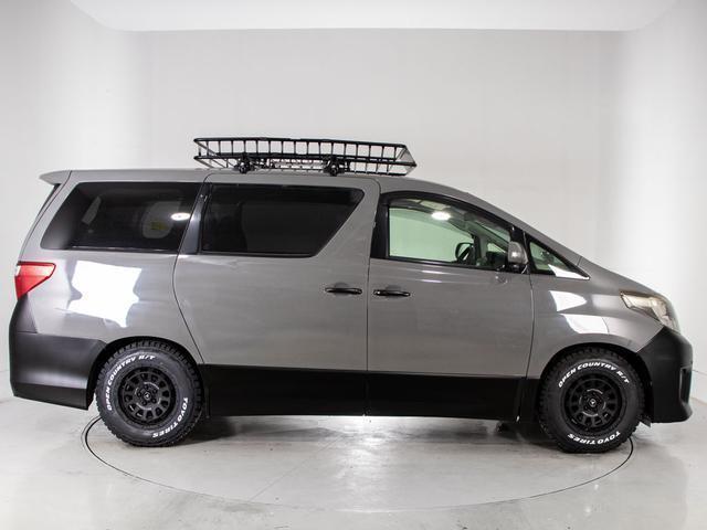 アルファード ２４０Ｓ　（禁煙車）（新品１６インチアルミ＆ブロックタイヤ）（新品ルーフキャリア）（新品シートカバー）両側自動ドア／純正ＨＤＤナビ／後席モニター／バックカメラ／ビルトインＥＴＣ／クリアランスソナー／（20枚目）
