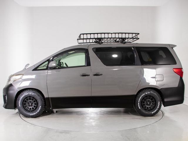 アルファード ２４０Ｓ　（禁煙車）（新品１６インチアルミ＆ブロックタイヤ）（新品ルーフキャリア）（新品シートカバー）両側自動ドア／純正ＨＤＤナビ／後席モニター／バックカメラ／ビルトインＥＴＣ／クリアランスソナー／（21枚目）