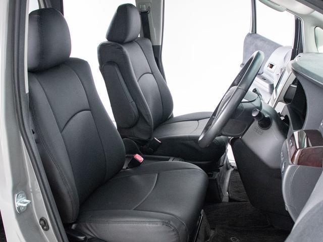 アルファード ２４０Ｓ　（禁煙車）（新品１６インチアルミ＆ブロックタイヤ）（新品ルーフキャリア）（新品シートカバー）両側自動ドア／純正ＨＤＤナビ／後席モニター／バックカメラ／ビルトインＥＴＣ／クリアランスソナー／（26枚目）