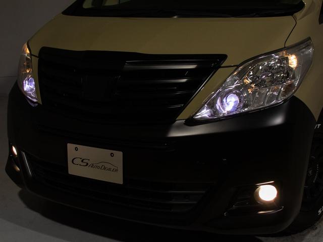 アルファード ２４０Ｇ　（Ｒ６年度オートサロンカスタム）（禁煙車）（点検記録簿８枚）（ベージュ革調シートカバー）後席モニター／両側自動ドア／純正ＨＤＤナビ／クルーズコントロール／クリアランスソナー／Ｂｌｕ－ｒａｙ再生／（11枚目）