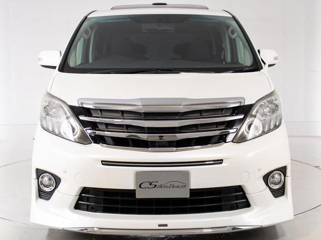 アルファード 240S Cパッケージ (禁煙車)(新品黒×赤コンビレザー)(サンルーフ)(モデリスタフルエアロ)後席モニター/両側自動ドア/パワーバックドア/純正HDDナビ/エグゼクティブシート/クルーズコントロール/クリアランスソナー/(13枚目)