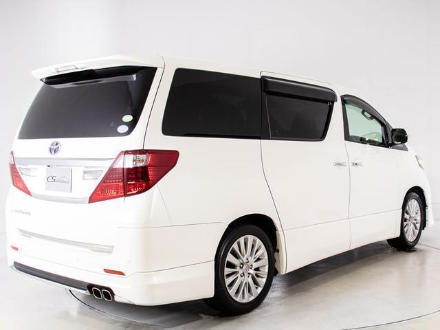 アルファード 240S Cパッケージ (禁煙車)(新品黒×赤コンビレザー)(サンルーフ)(モデリスタフルエアロ)後席モニター/両側自動ドア/パワーバックドア/純正HDDナビ/エグゼクティブシート/クルーズコントロール/クリアランスソナー/(18枚目)