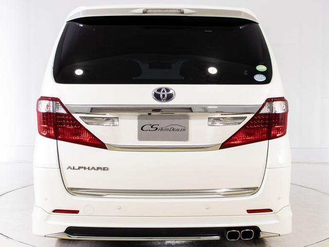 アルファード 240S Cパッケージ (禁煙車)(新品黒×赤コンビレザー)(サンルーフ)(モデリスタフルエアロ)後席モニター/両側自動ドア/パワーバックドア/純正HDDナビ/エグゼクティブシート/クルーズコントロール/クリアランスソナー/(19枚目)