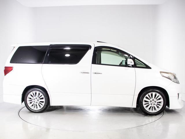 アルファード 240S Cパッケージ (禁煙車)(新品黒×赤コンビレザー)(サンルーフ)(モデリスタフルエアロ)後席モニター/両側自動ドア/パワーバックドア/純正HDDナビ/エグゼクティブシート/クルーズコントロール/クリアランスソナー/(21枚目)
