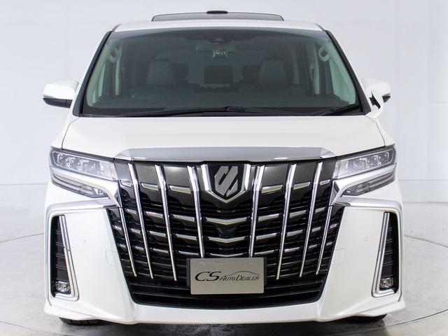 アルファード ２．５Ｓ　Ｃパッケージ　（禁煙車）（サンルーフ）（冷暖房黒革）（アルパインＢＩＧ－Ｘ１１型ナビ）後席モニター／トヨタセーフティセンス／踏み間違い防止装置／３眼ＬＥＤヘッドライト／両側自動ドア／パワーバックドア／コンビハンドル（15枚目）
