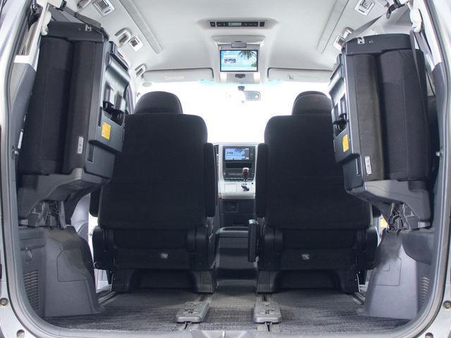 ヴェルファイア 2.4Z プラチナセレクションII (禁煙車)(後席モニター)(両側自動ドア)(パワーバックドア)専用アルカンターラシート/純正SDナビ/バックカメラ/ビルトインETC/クリアランスソナー/コンビハンドル/Bluetooth接続/(28枚目)