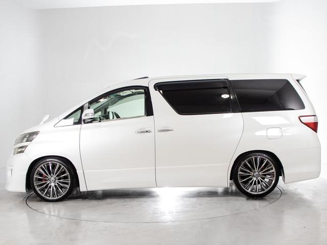 ヴェルファイア 2.4Z (点検記録簿7枚)(ツインサンルーフ)(社外20インチアルミ&車高調)(両側自動ドア)後席モニター/純正HDDナビ/バックカメラ/黒革調シートカバー/クルーズコントロール/クリアランスソナー/(12枚目)