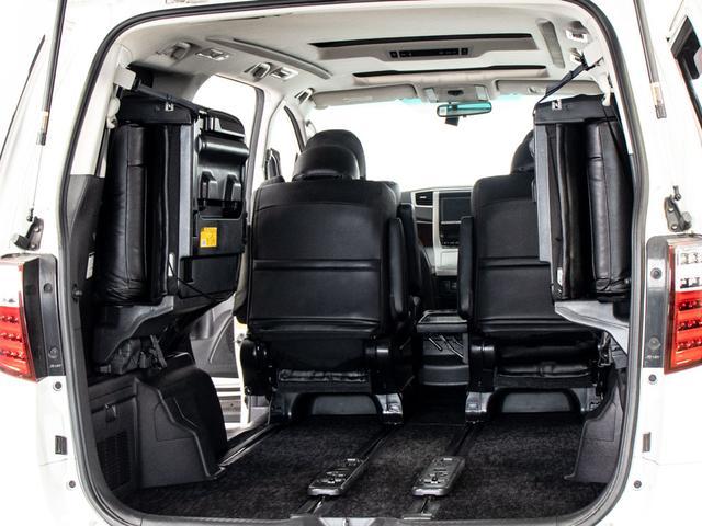 ヴェルファイア 2.4Z (点検記録簿7枚)(ツインサンルーフ)(社外20インチアルミ&車高調)(両側自動ドア)後席モニター/純正HDDナビ/バックカメラ/黒革調シートカバー/クルーズコントロール/クリアランスソナー/(25枚目)