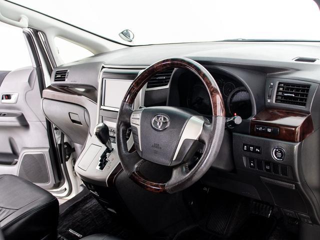 ヴェルファイア 2.4Z (点検記録簿7枚)(ツインサンルーフ)(社外20インチアルミ&車高調)(両側自動ドア)後席モニター/純正HDDナビ/バックカメラ/黒革調シートカバー/クルーズコントロール/クリアランスソナー/(35枚目)