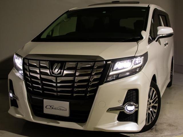 アルファード 2.5S Cパッケージ (ワンオーナー車)(点検記録簿12枚)(サンルーフ)(純正10型ナビ)後席モニター/両側自動ドア/パワーバックドア/前車追従レーダークルーズ/衝突被害軽減ブレーキ/踏み間違い防止装置/AC100V電源(14枚目)