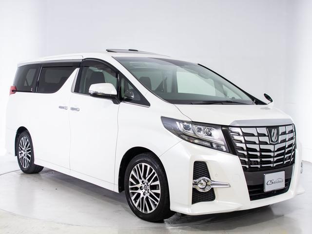 アルファード 2.5S Cパッケージ (ワンオーナー車)(点検記録簿12枚)(サンルーフ)(純正10型ナビ)後席モニター/両側自動ドア/パワーバックドア/前車追従レーダークルーズ/衝突被害軽減ブレーキ/踏み間違い防止装置/AC100V電源(17枚目)