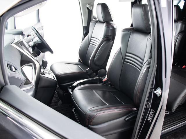 アルファード 2.5S (禁煙車)(ダウンサス)(黒革調シートカバー)(両側自動ドア)純正9型ナビ/後席モニター/バックカメラ/AC100V電源/コンビハンドル/クリアランスソナー/Bluetooth接続/フルセグTV/(24枚目)