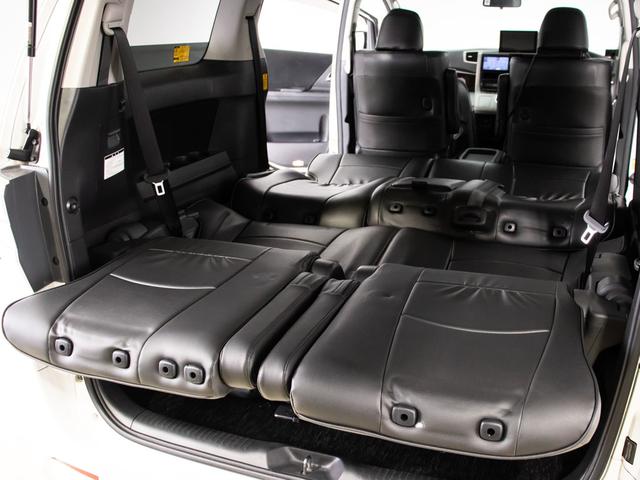 ヴェルファイア ２．４Ｚ　（禁煙車）（点検記録簿１０枚）（４ＷＤ）（エンジン対策済み）８人乗りフルフラットシート／ダウンサス／黒革調シートカバー／純正ＳＤナビ／後席モニター／両側自動ドア／バックカメラ／クリアランスソナー／（6枚目）