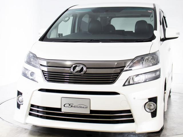 ヴェルファイア ２．４Ｚ　（禁煙車）（点検記録簿１０枚）（４ＷＤ）（エンジン対策済み）８人乗りフルフラットシート／ダウンサス／黒革調シートカバー／純正ＳＤナビ／後席モニター／両側自動ドア／バックカメラ／クリアランスソナー／（13枚目）