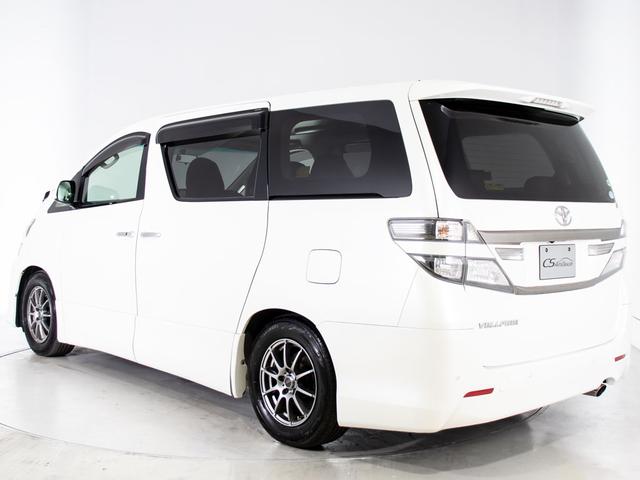 ヴェルファイア ２．４Ｚ　（禁煙車）（点検記録簿１０枚）（４ＷＤ）（エンジン対策済み）８人乗りフルフラットシート／ダウンサス／黒革調シートカバー／純正ＳＤナビ／後席モニター／両側自動ドア／バックカメラ／クリアランスソナー／（19枚目）